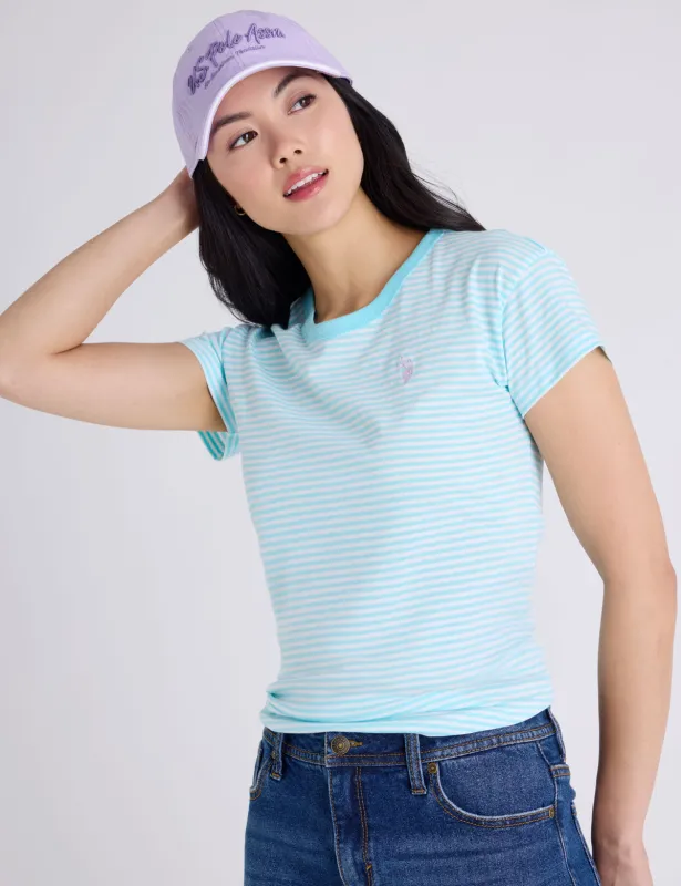 RINGER STRIPE T-SHIRT sold by U.S. Polo Assn.