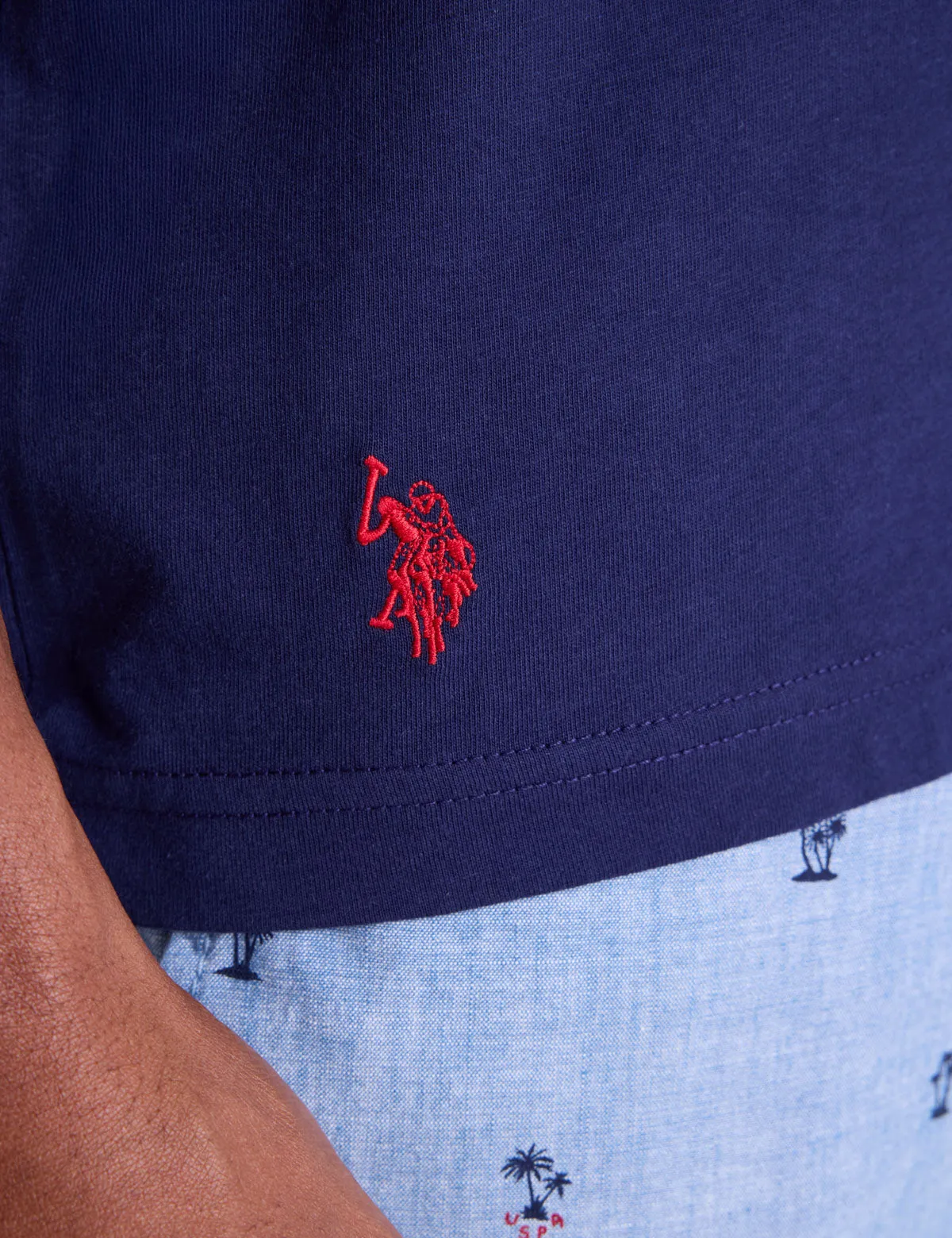 U.S. POLO ASSN. WORDMARK JERSEY TANK sold by U.S. Polo Assn. product image thumbnail 3