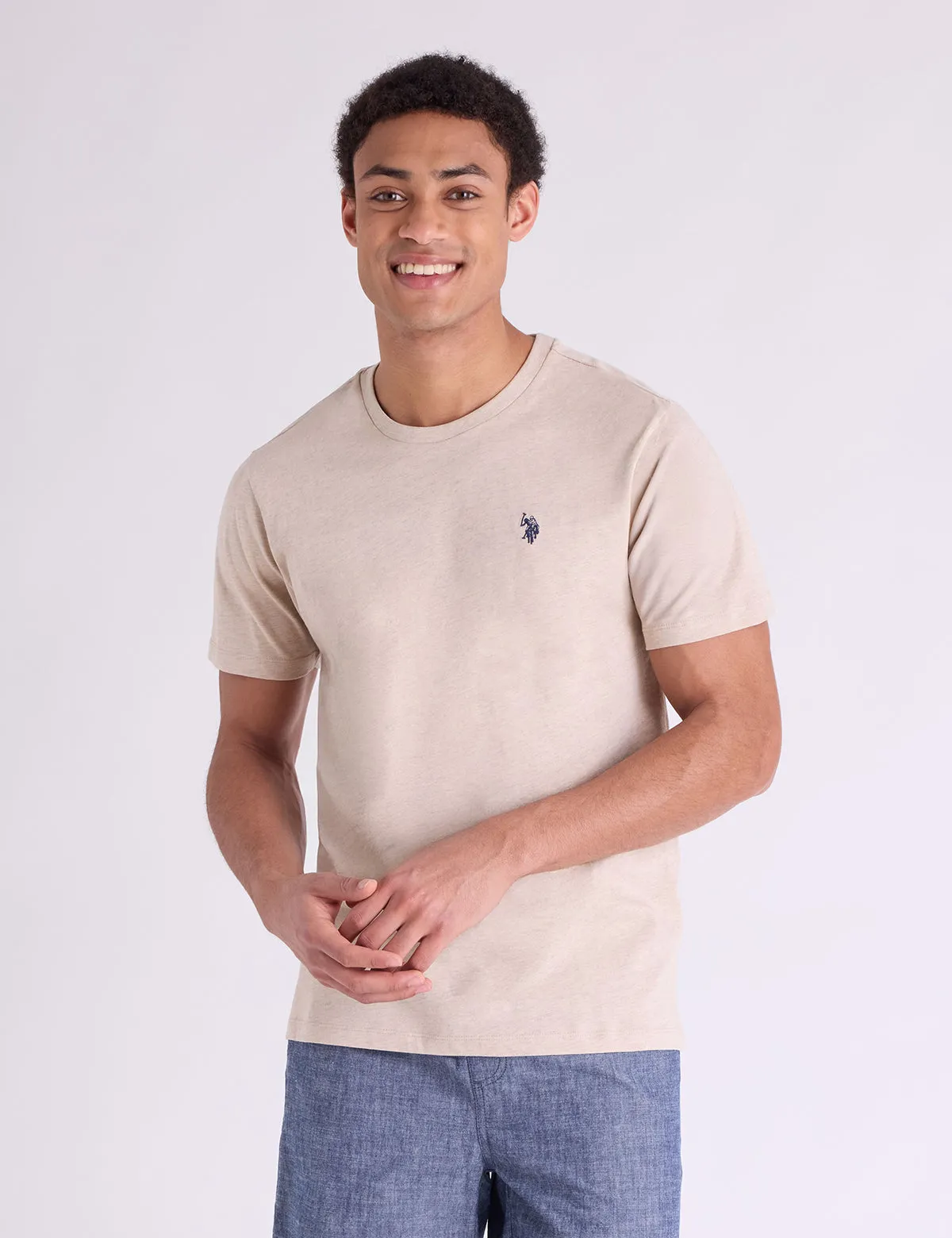 SOLID CREW NECK T-SHIRT sold by U.S. Polo Assn. product image thumbnail 5
