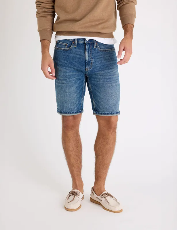 5 POCKET 9" CUFFED DENIM SHORTS sold by U.S. Polo Assn.