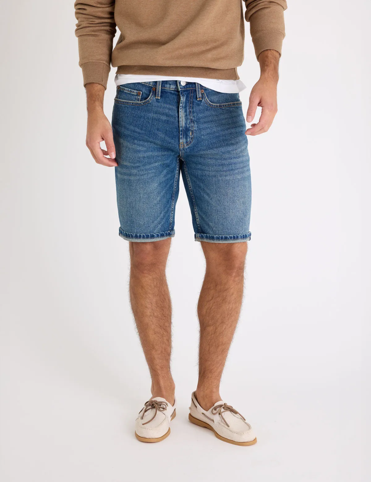 5 POCKET 9" CUFFED DENIM SHORTS sold by U.S. Polo Assn.