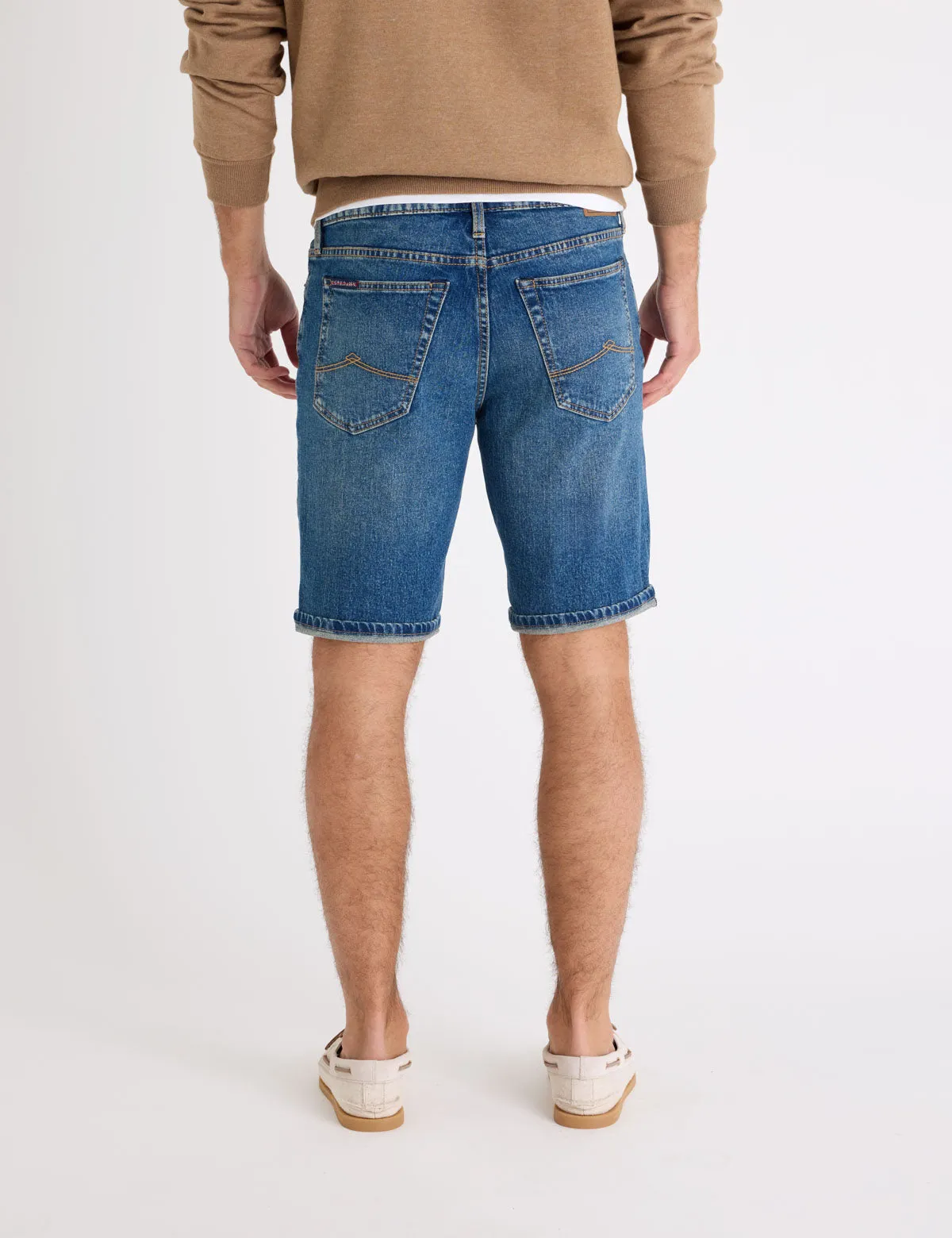 5 POCKET 9" CUFFED DENIM SHORTS sold by U.S. Polo Assn. product image thumbnail 3
