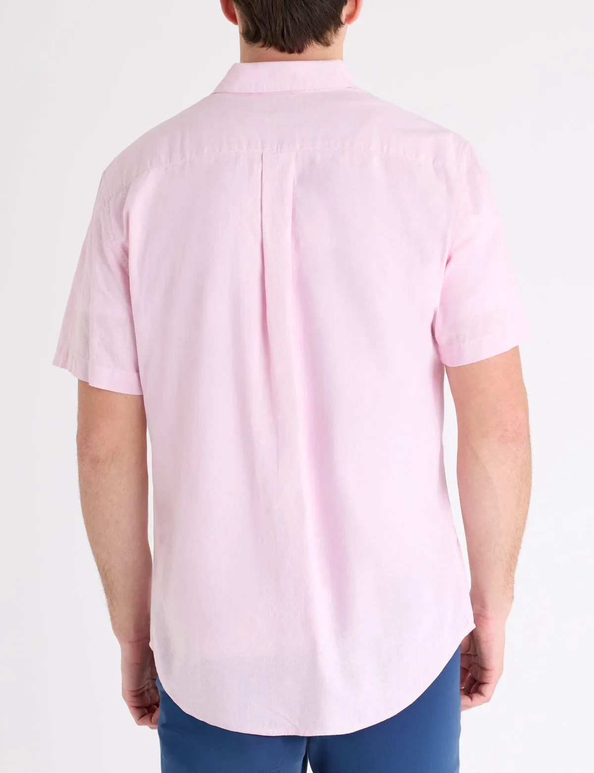 SHORT SLEEVE LINEN BLEND POCKET SHIRT sold by U.S. Polo Assn. product image thumbnail 4