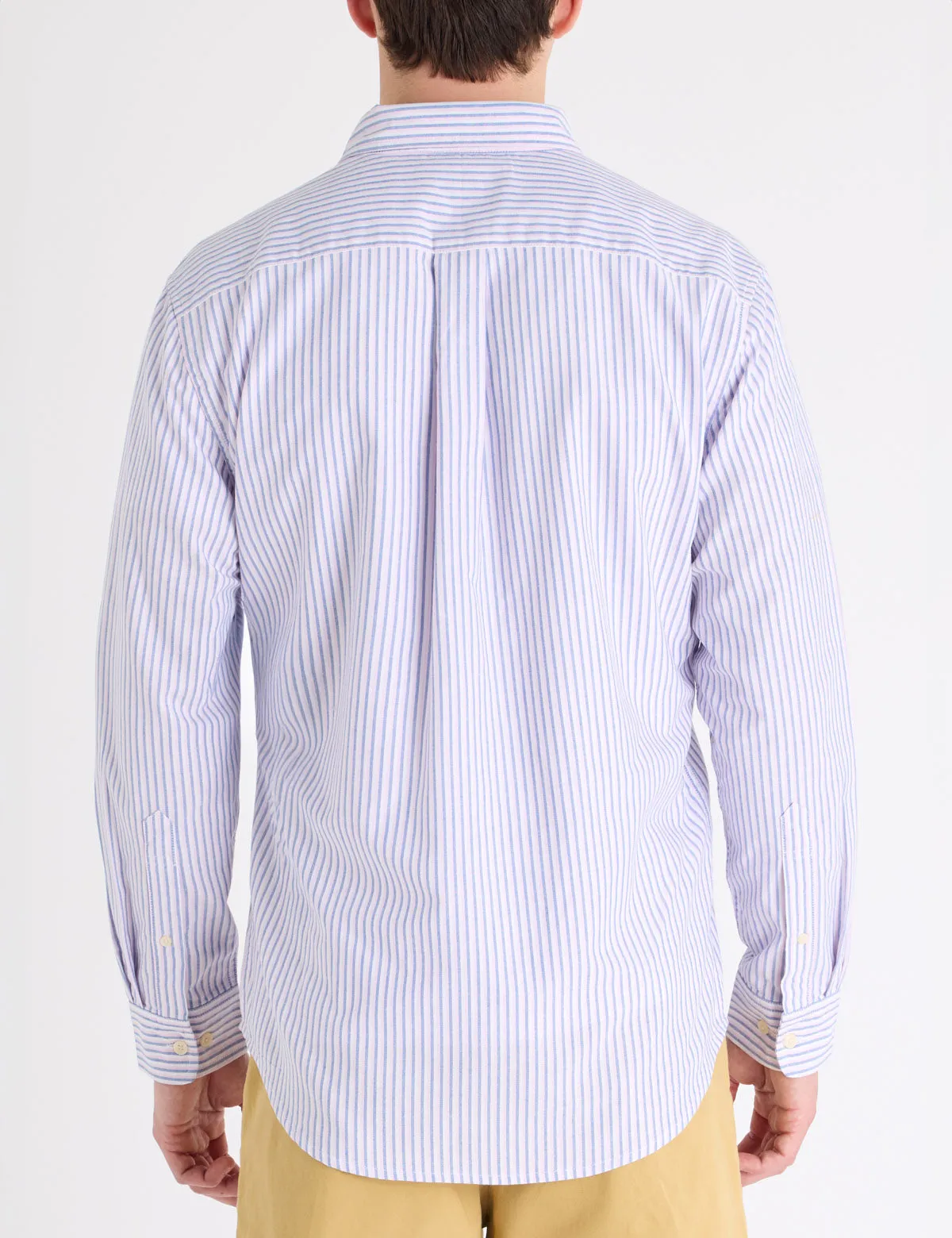 LONG SLEEVE DOUBLE STRIPE OXFORD SHIRT sold by U.S. Polo Assn. product image thumbnail 5