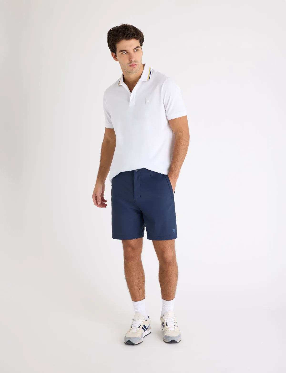 RAISED TIPPED SIGNATURE STRIPE POLO SHIRT sold by U.S. Polo Assn. product image thumbnail 4