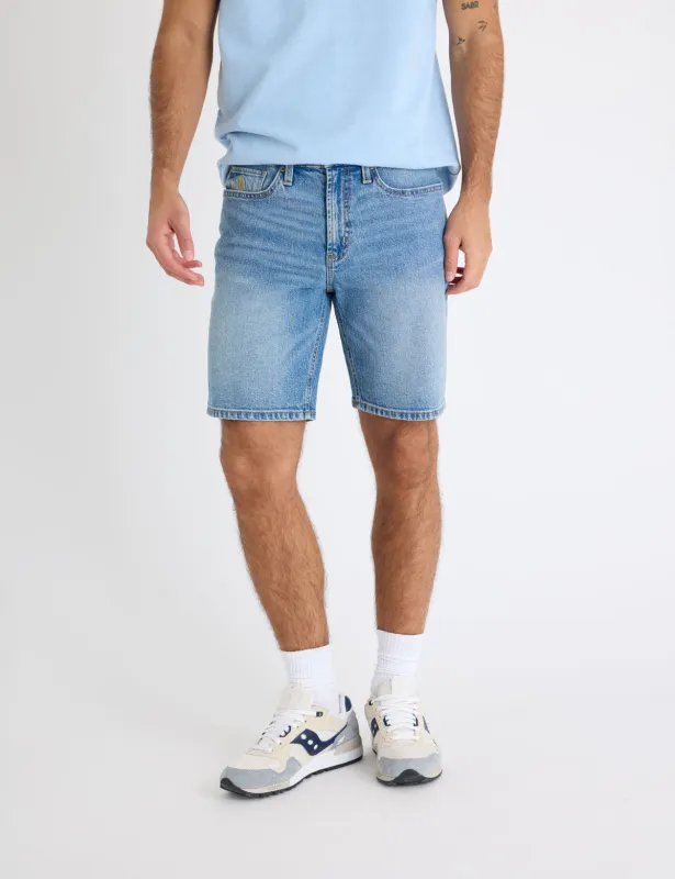 5 POCKET SLIM STRAIGHT 9.5" DENIM SHORTS made by U.S. Polo Assn.