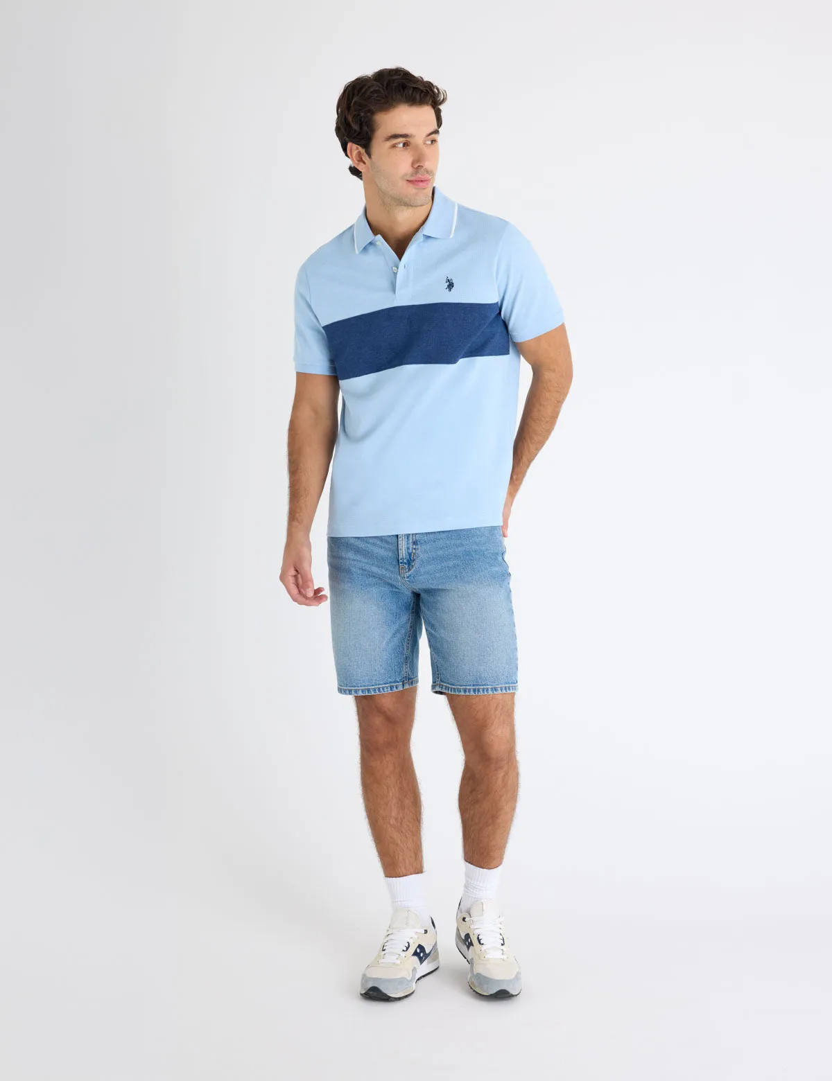 5 POCKET SLIM STRAIGHT 9.5" DENIM SHORTS sold by U.S. Polo Assn. product image thumbnail 2