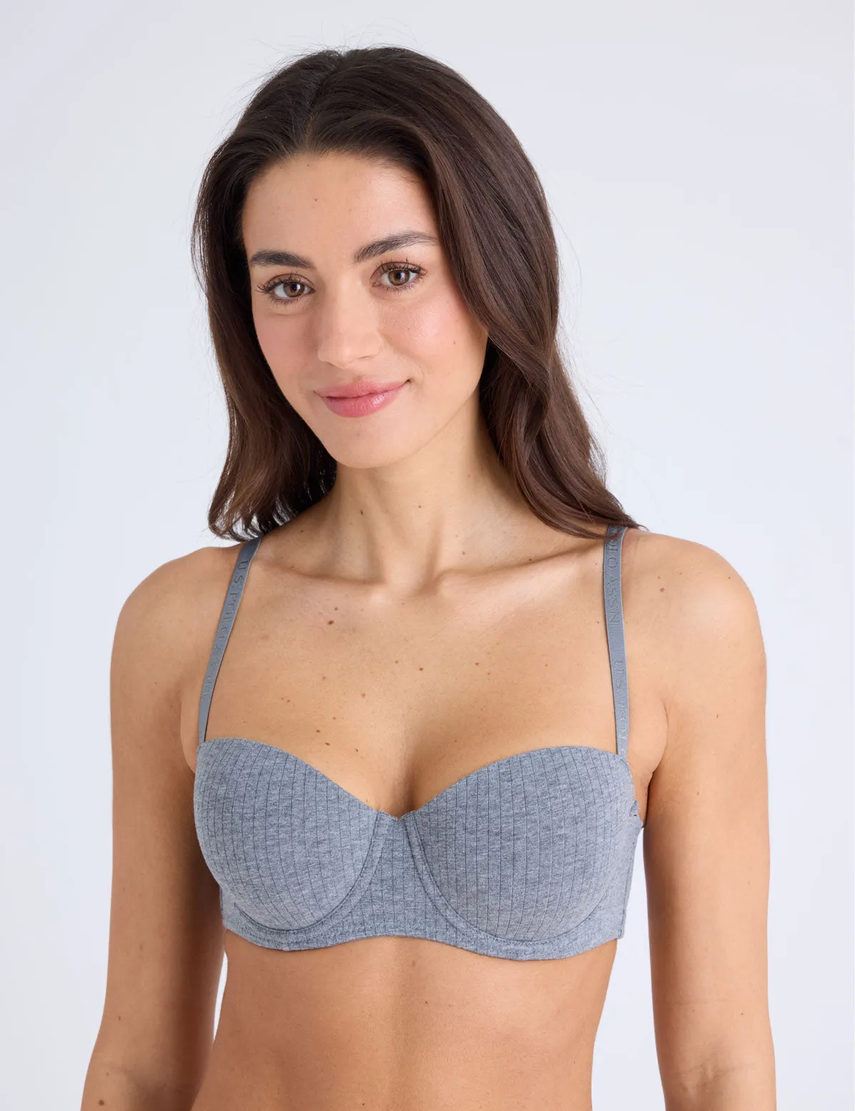 3PK COTTON RIBBED BRAS sold by U.S. Polo Assn.