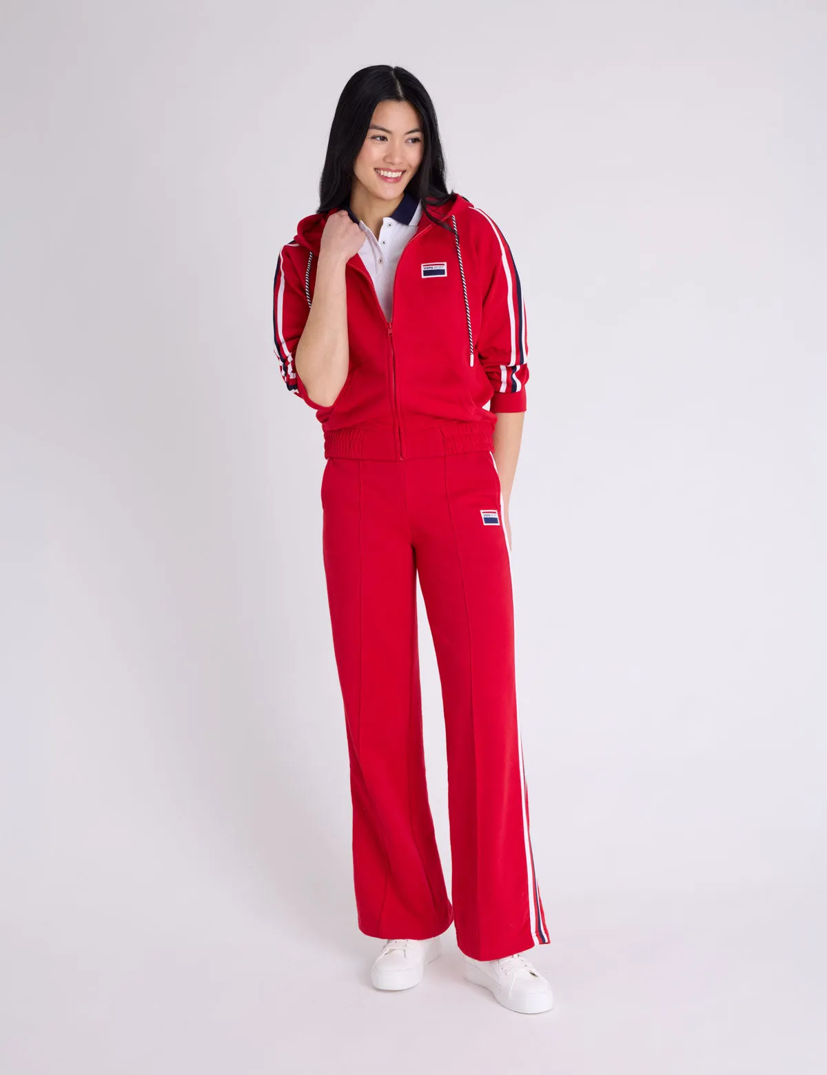 SIGNATURE STRIPE USPA SPORT ZIP HOODIE sold by U.S. Polo Assn. product image thumbnail 3