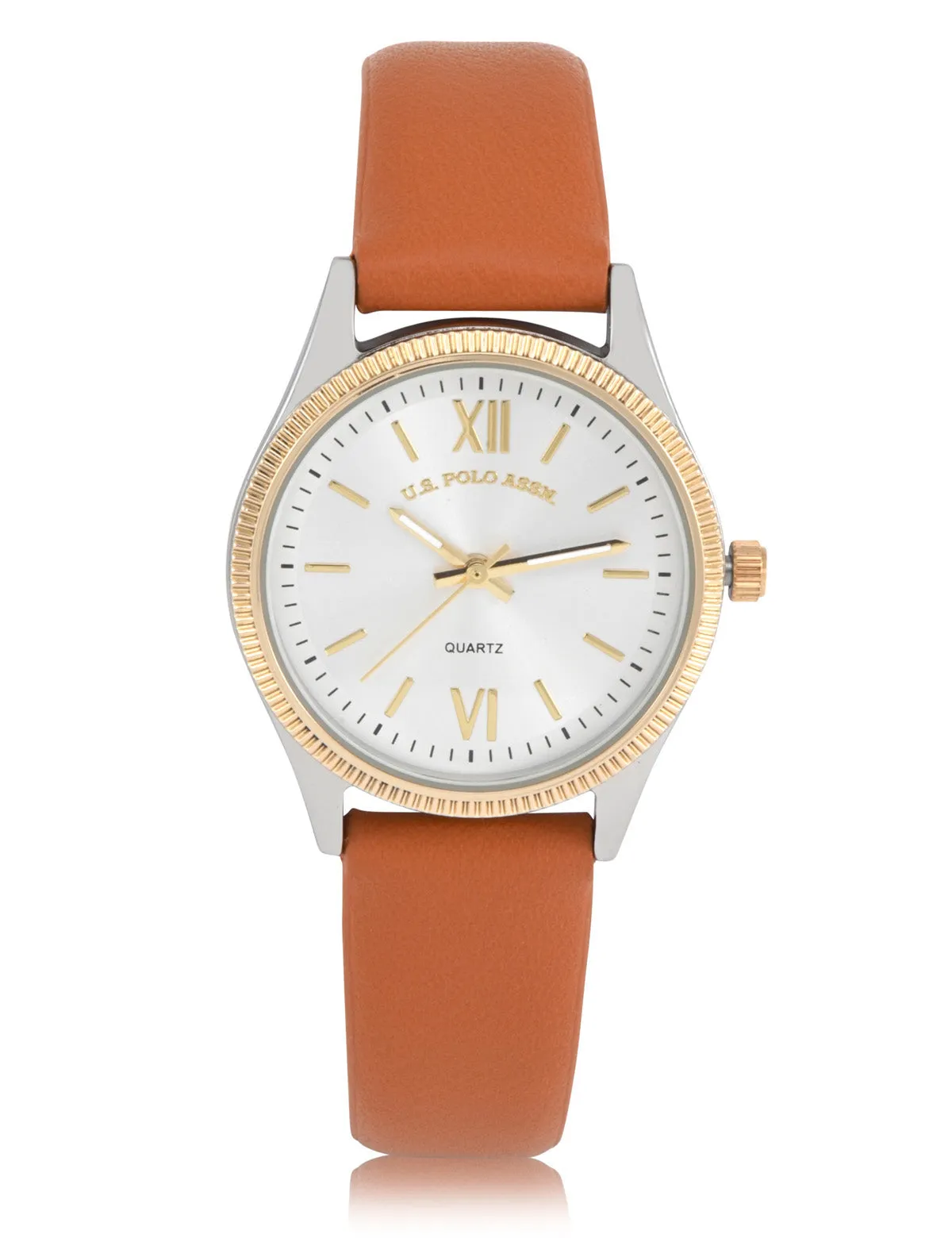 LADIES BROWN STRAP WATCH sold by U.S. Polo Assn.