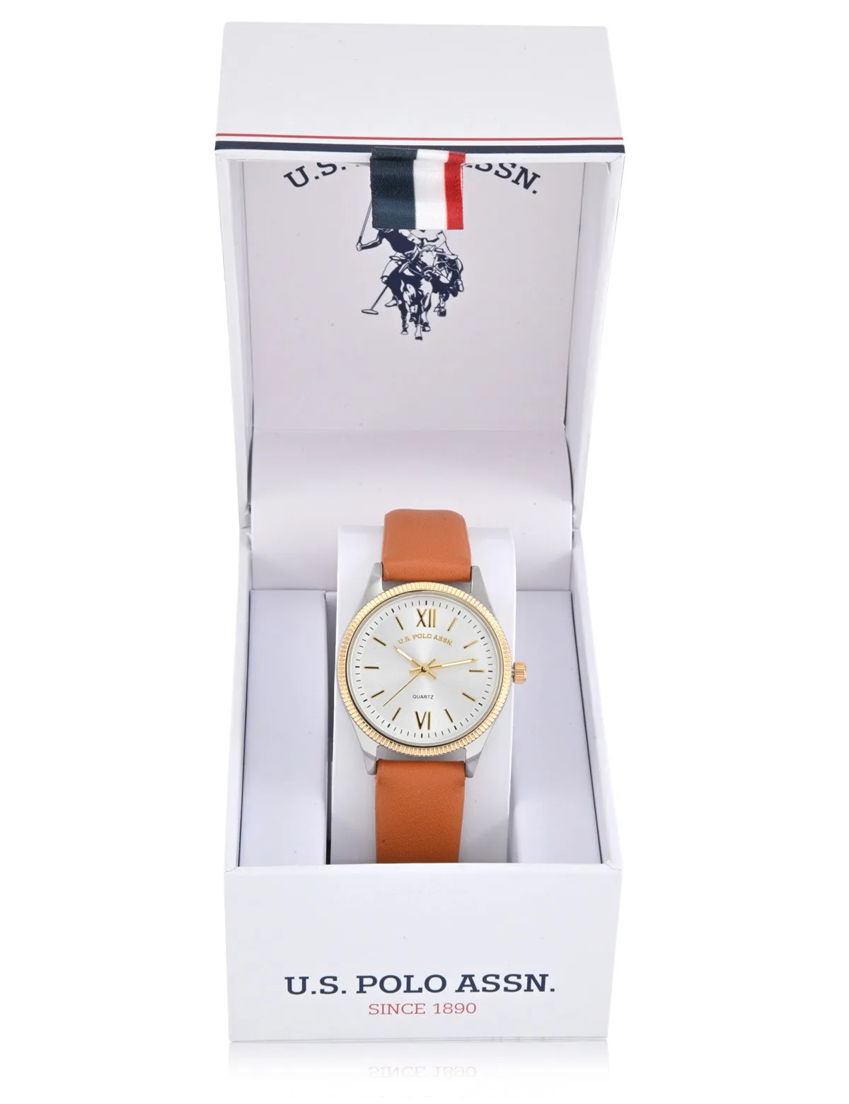 LADIES BROWN STRAP WATCH sold by U.S. Polo Assn. product image thumbnail 2