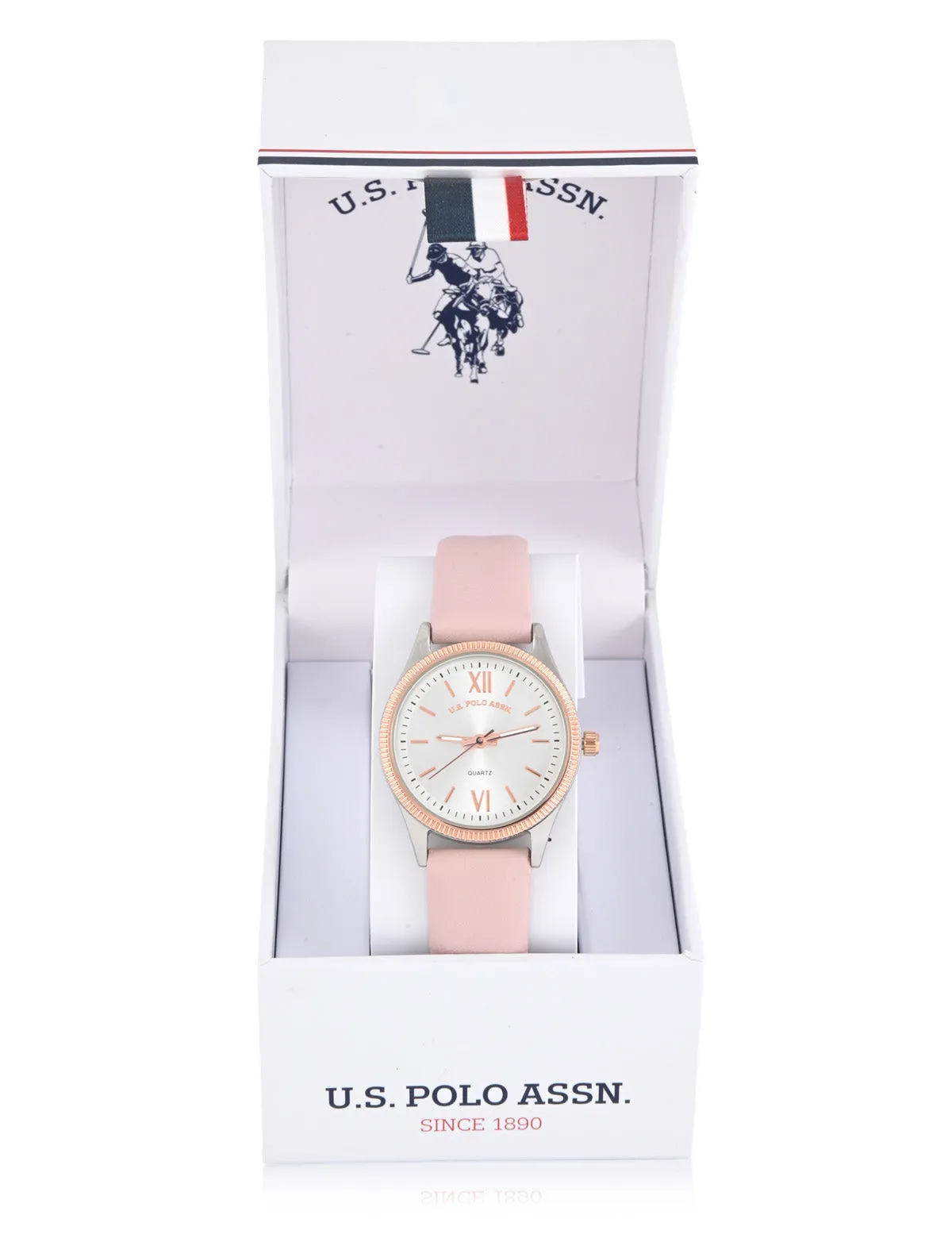 LADIES PINK STRAP WATCH sold by U.S. Polo Assn. product image thumbnail 2