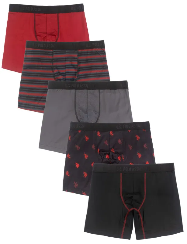 5 PACK STRETCH BOXER BRIEF made by U.S. Polo Assn.