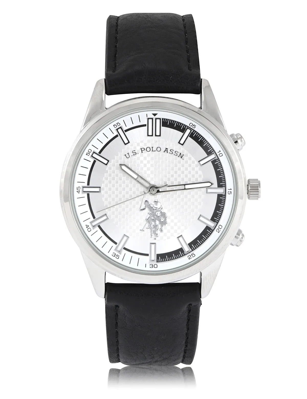 HIS AND HERS CLASSIC BLACK STRAP WATCH SET sold by U.S. Polo Assn. product image thumbnail 3