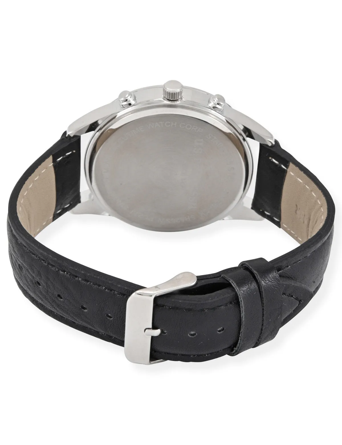 HIS AND HERS CLASSIC BLACK STRAP WATCH SET sold by U.S. Polo Assn. product image thumbnail 4