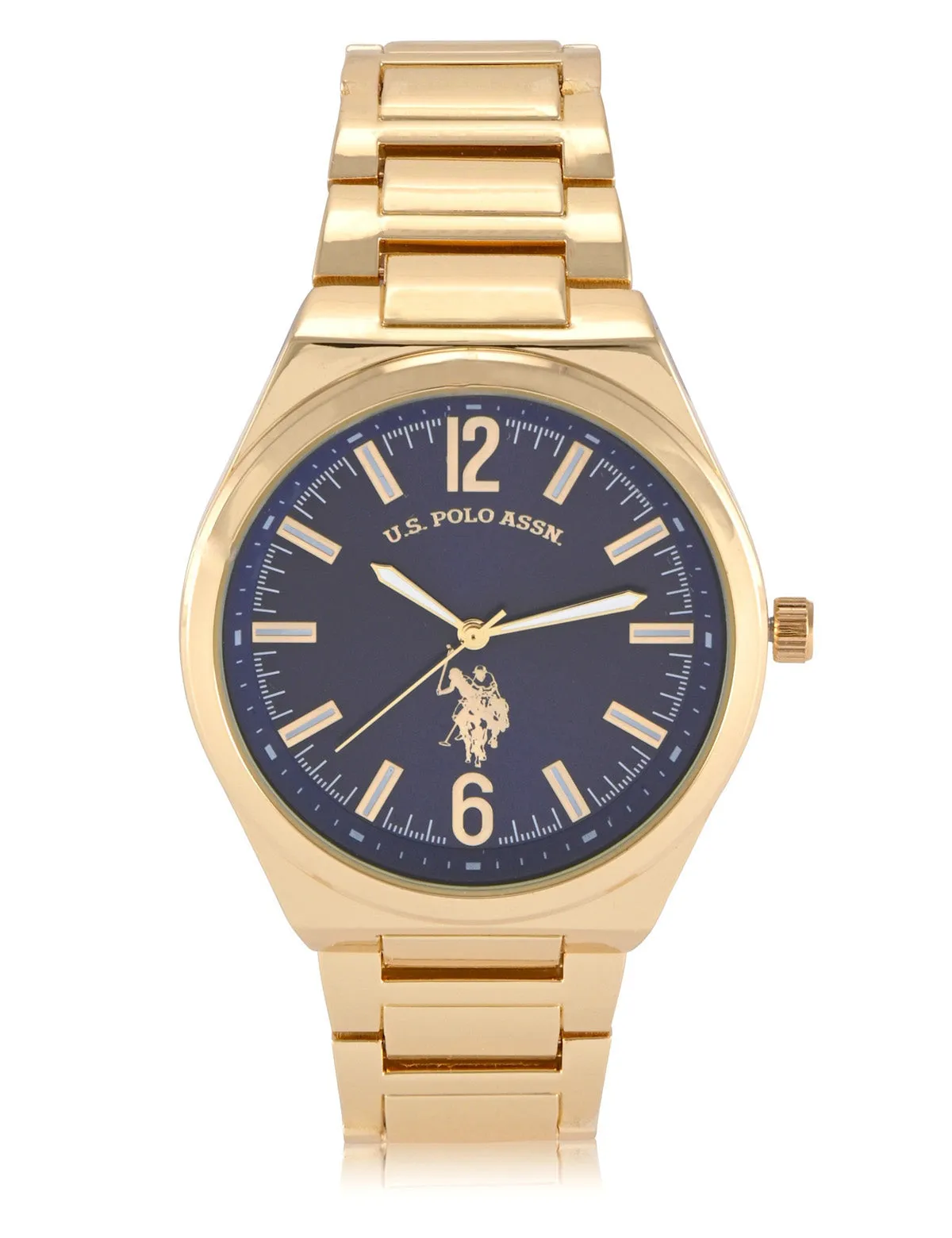 HIS AND HERS GOLD LINK WATCH SET sold by U.S. Polo Assn. product image thumbnail 2