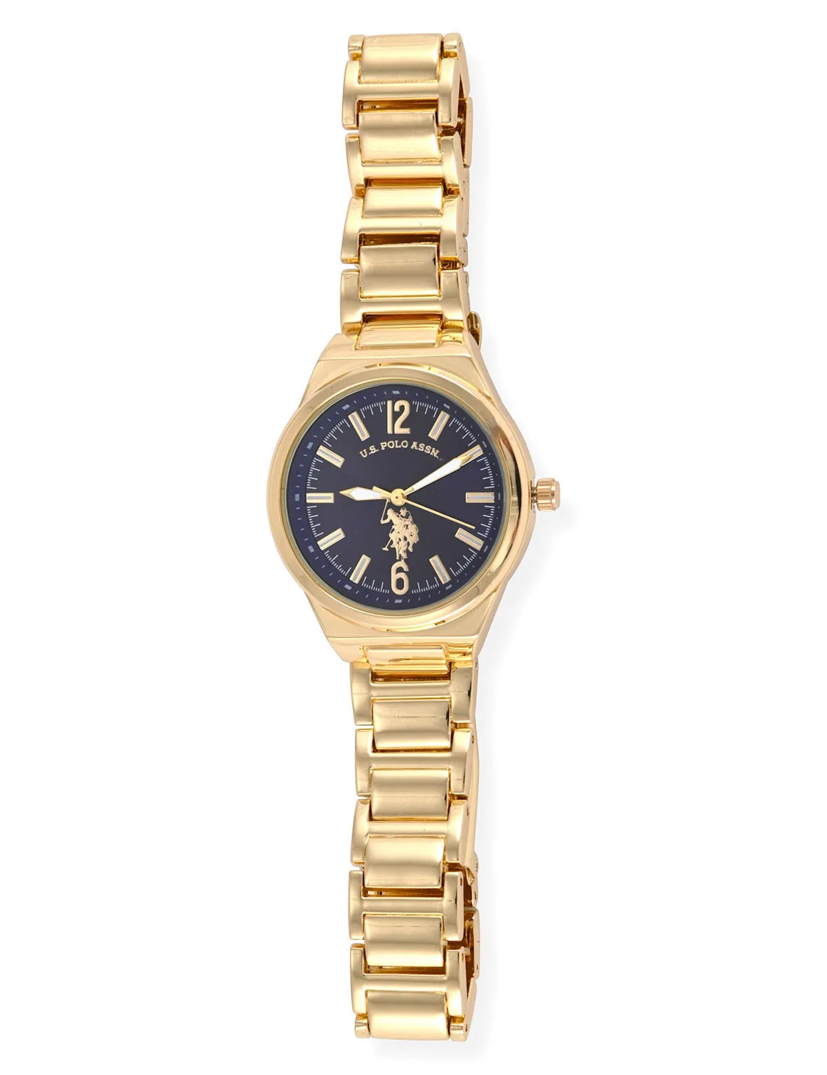HIS AND HERS GOLD LINK WATCH SET sold by U.S. Polo Assn. product image thumbnail 3