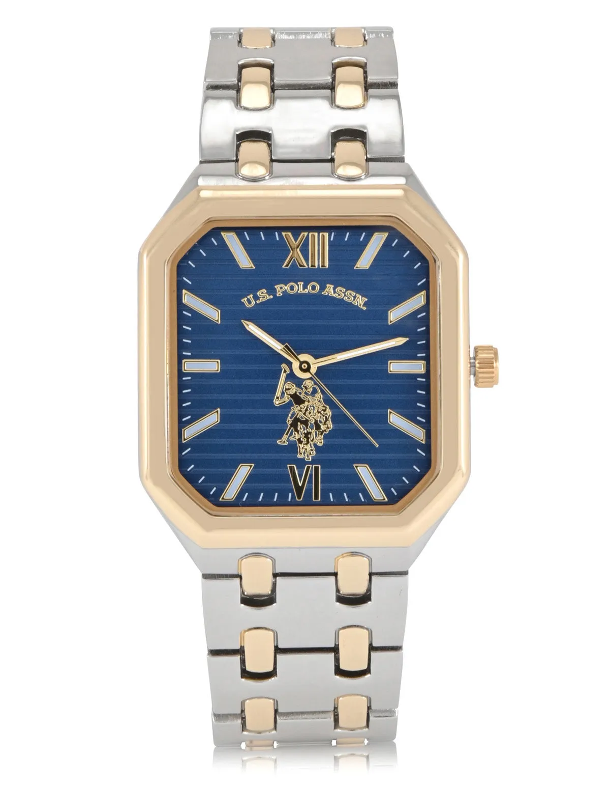 HIS AND HERS TWO TONE SILVER AND GOLD WATCH SET sold by U.S. Polo Assn. product image thumbnail 3