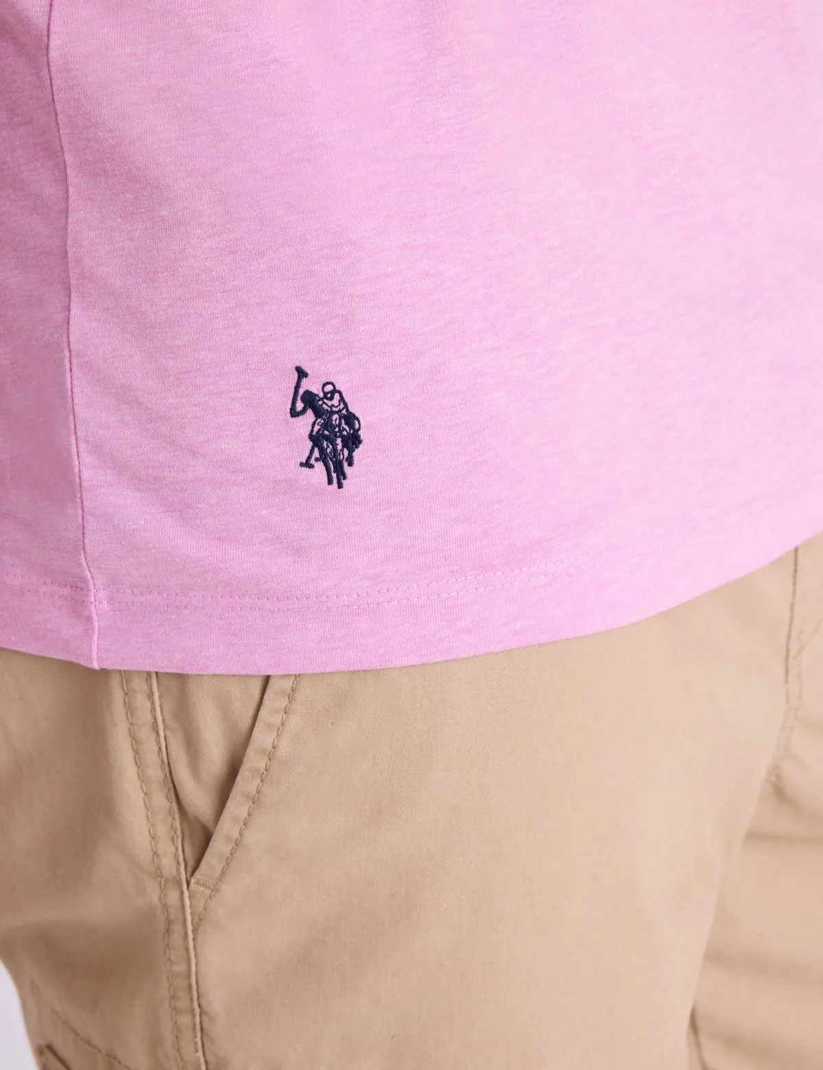 YARN DYE TIPPED T-SHIRT WITH CHEST POCKET sold by U.S. Polo Assn. product image thumbnail 5