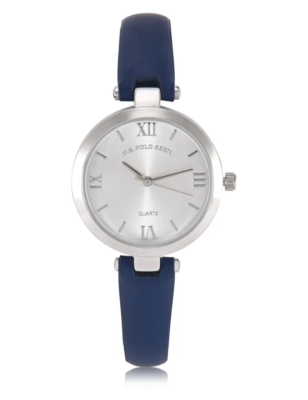 LADIES BLUE STRAP WATCH made by U.S. Polo Assn.