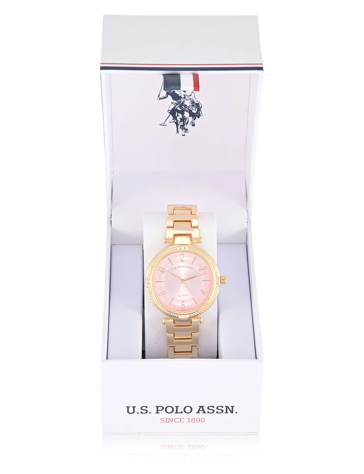 LADIES GOLD LINK WATCH sold by U.S. Polo Assn. product image thumbnail 2