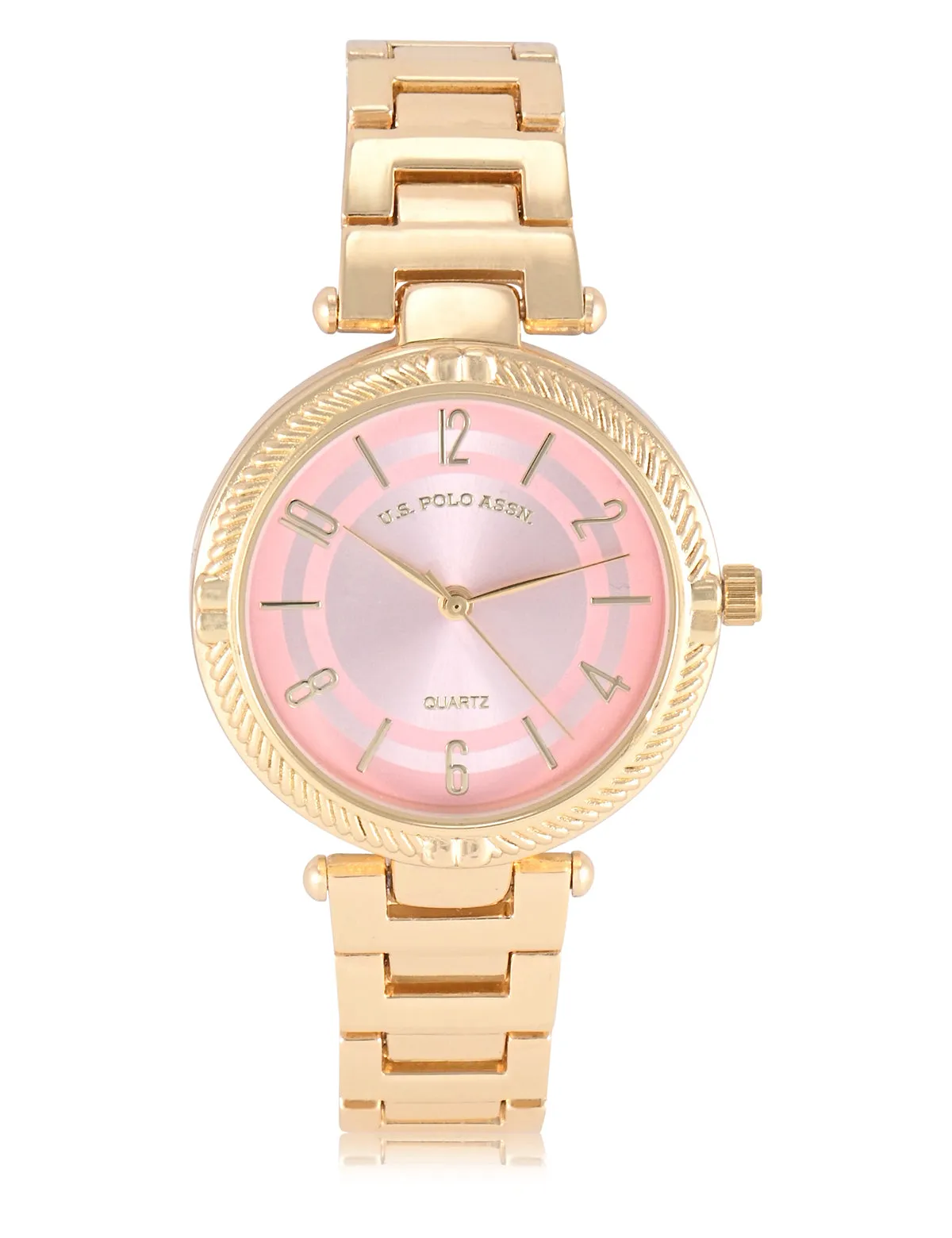 LADIES GOLD LINK WATCH sold by U.S. Polo Assn.