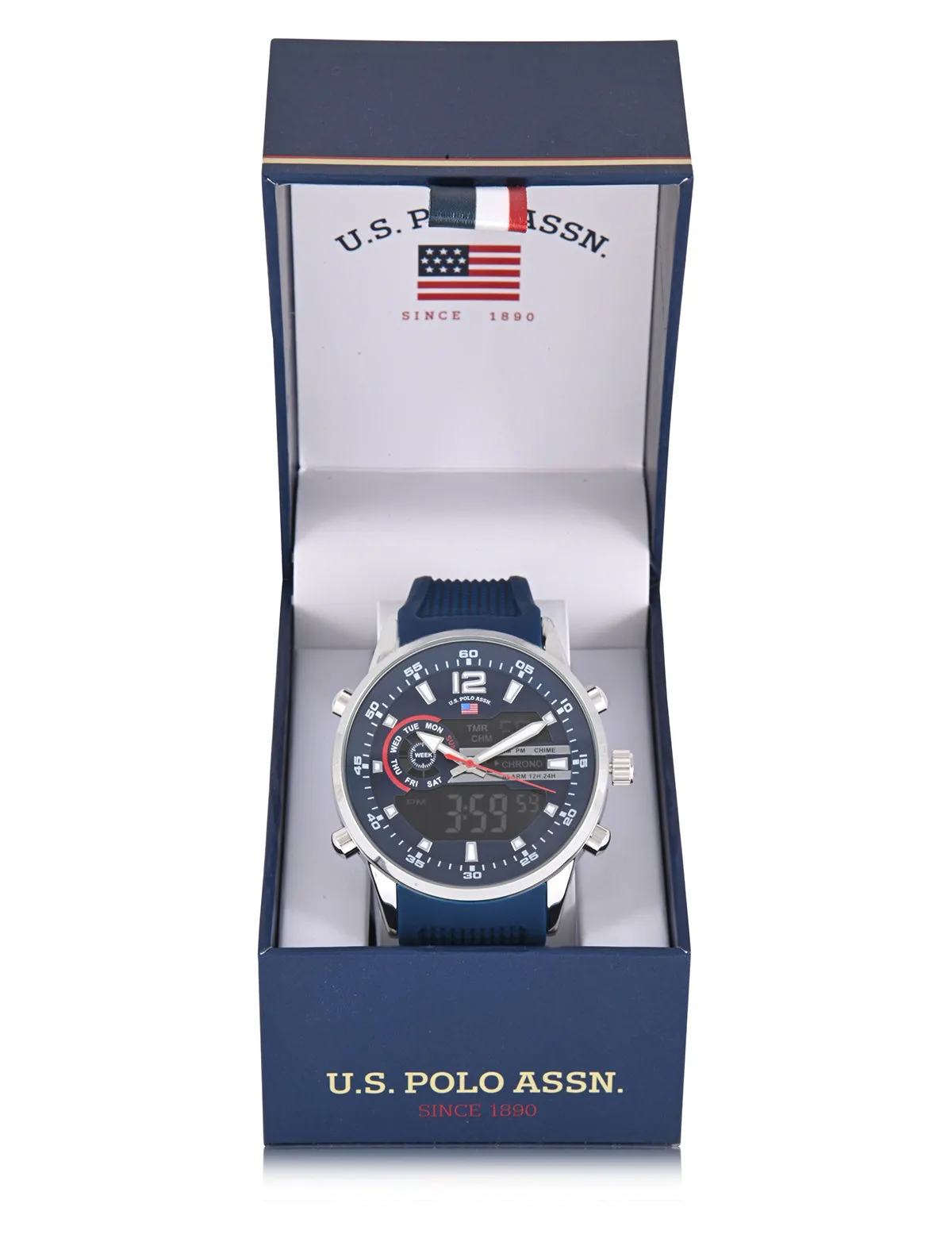 MENS BLUE STRAP ANADIGI WATCH sold by U.S. Polo Assn. product image thumbnail 2