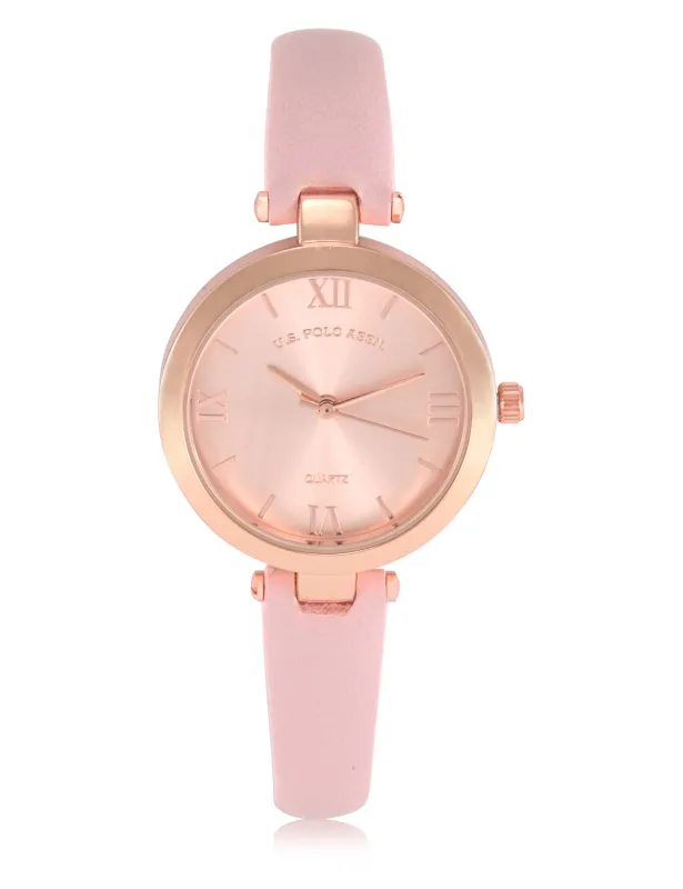 LADIES ROSE STRAP WATCH made by U.S. Polo Assn.