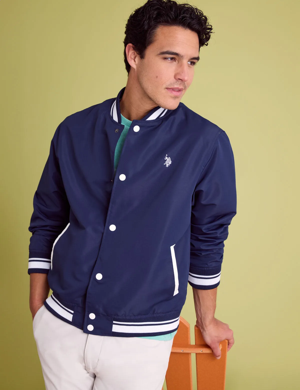 BASEBALL JACKET sold by U.S. Polo Assn.