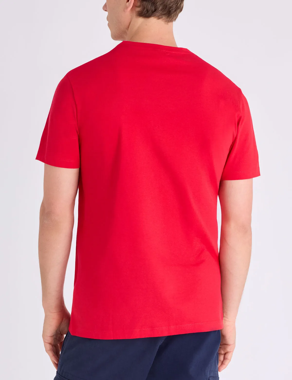 USPA EMBOSSED WORDMARK JERSEY T-SHIRT sold by U.S. Polo Assn. product image thumbnail 5