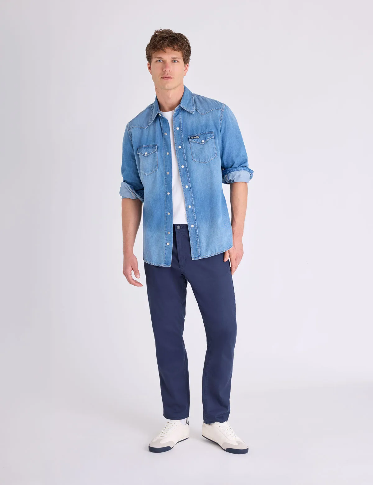 LONG SLEEVE WESTERN DENIM SHIRT sold by U.S. Polo Assn. product image thumbnail 4