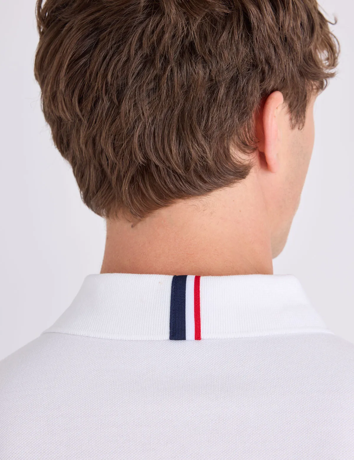 TRICOT SASH COLORBLOCK PIQUE POLO SHIRT sold by U.S. Polo Assn. product image thumbnail 4