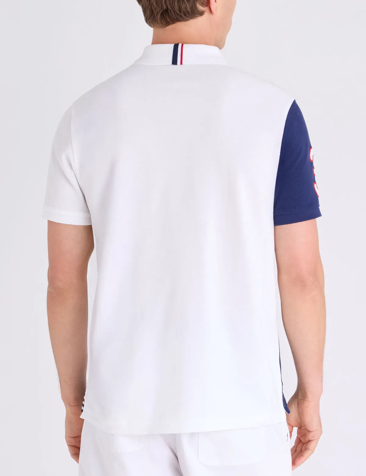 TRICOT SASH COLORBLOCK PIQUE POLO SHIRT sold by U.S. Polo Assn. product image thumbnail 5