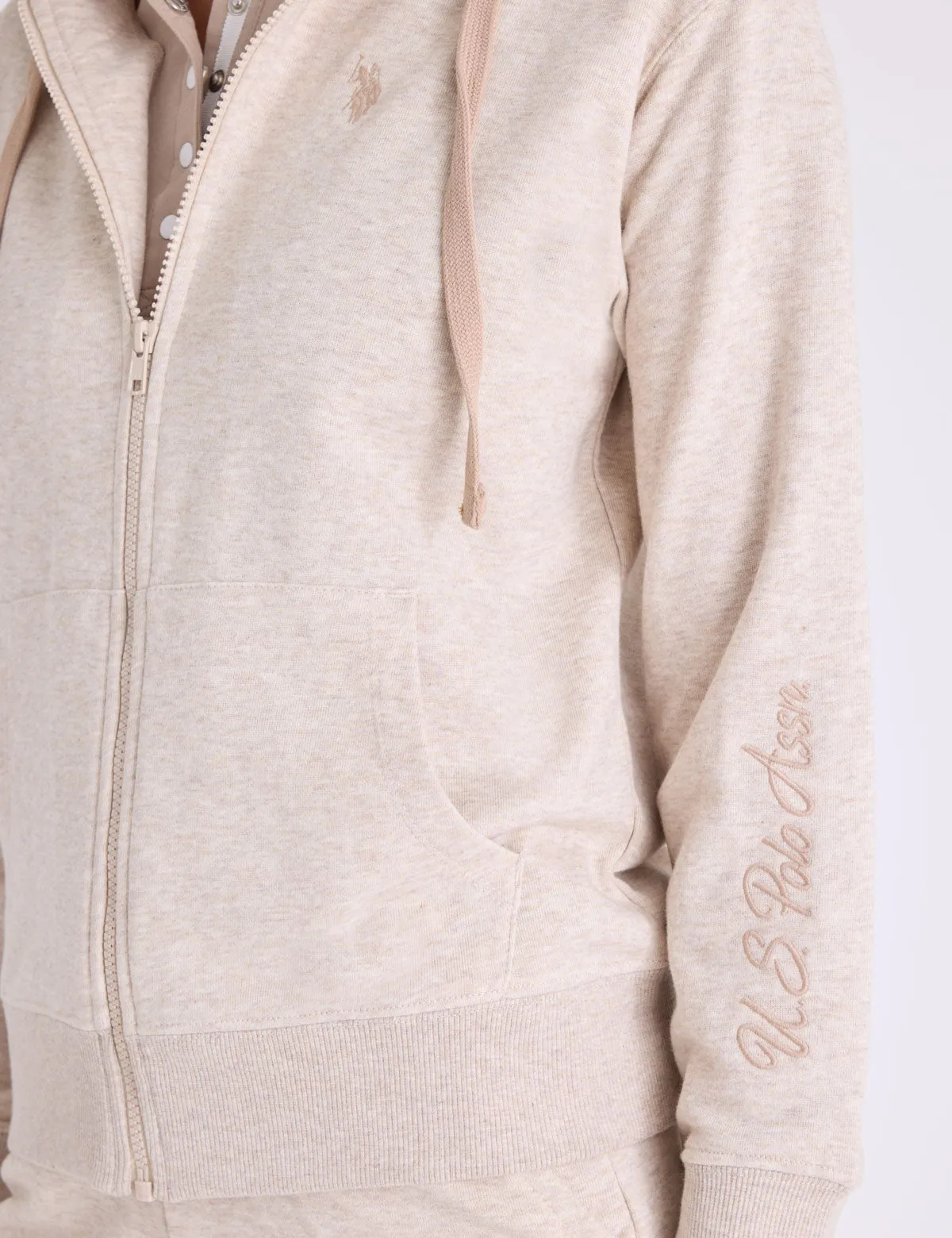 FRENCH TERRY FULL ZIP HOODIE sold by U.S. Polo Assn. product image thumbnail 4