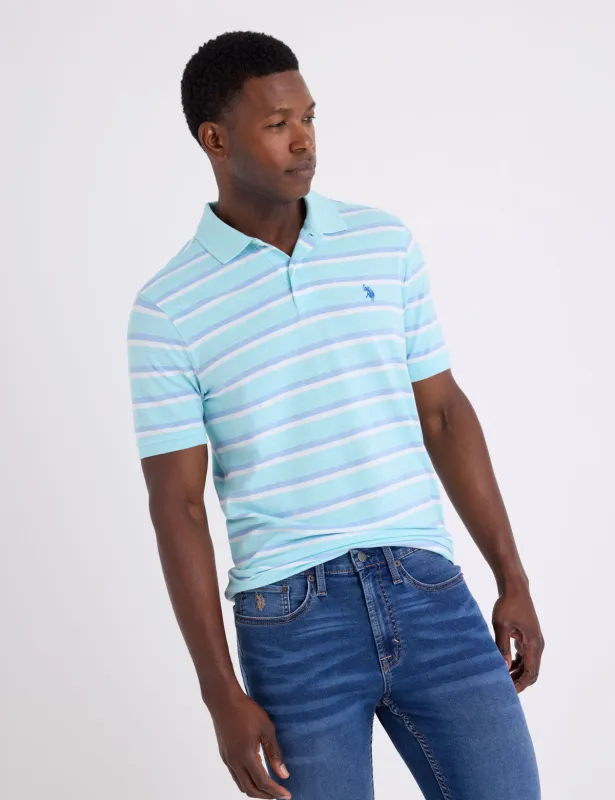 JACQUARD POLO SHIRT made by U.S. Polo Assn.