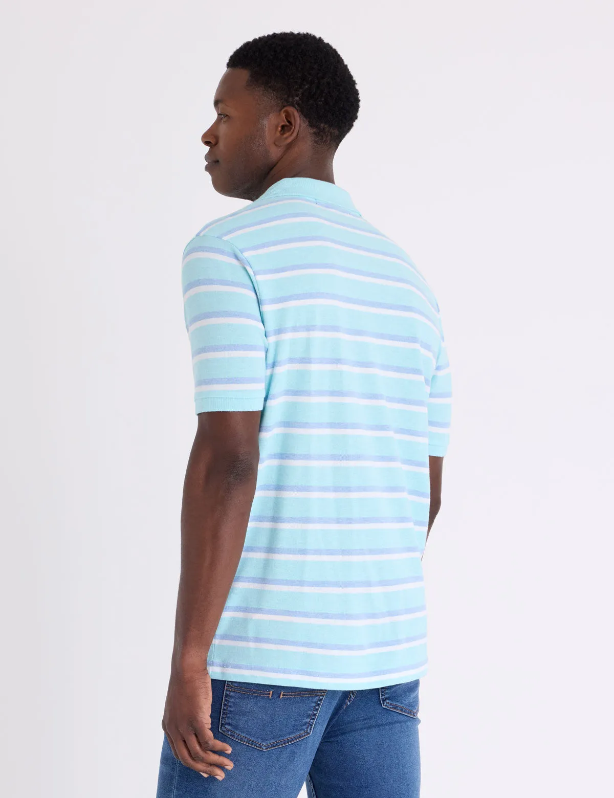 JACQUARD POLO SHIRT sold by U.S. Polo Assn. product image thumbnail 4