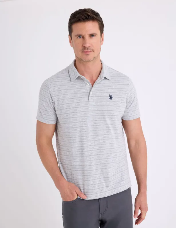 JACQUARD POLO SHIRT made by U.S. Polo Assn.