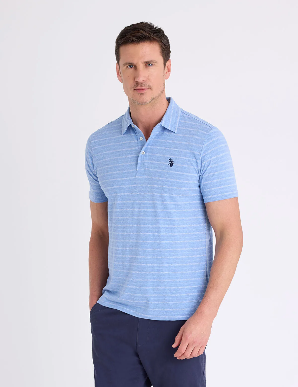 JACQUARD POLO SHIRT sold by U.S. Polo Assn. product image thumbnail 5