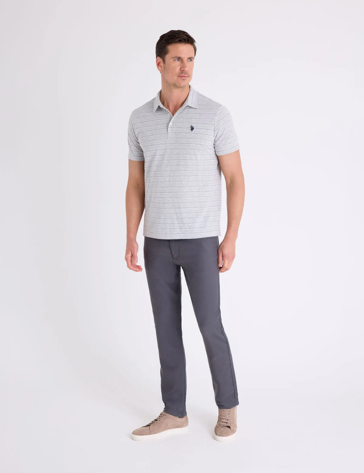 JACQUARD POLO SHIRT sold by U.S. Polo Assn. product image thumbnail 2