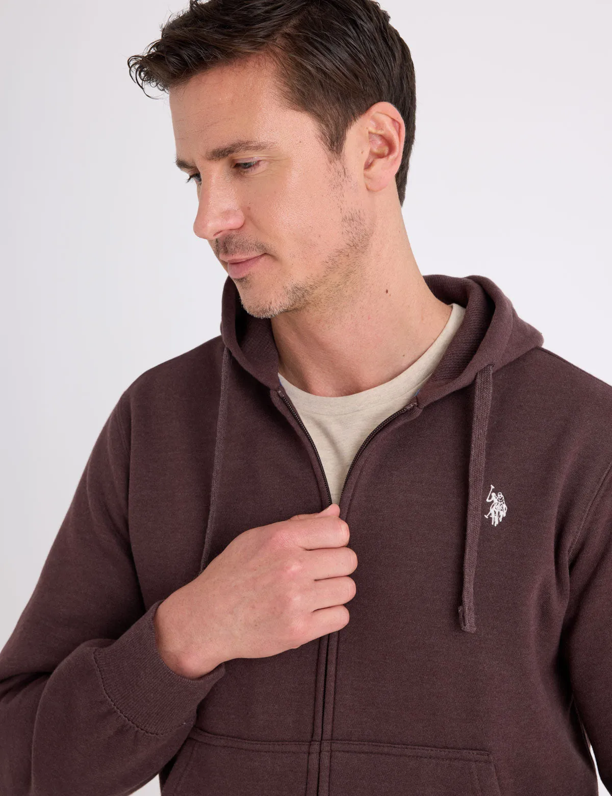 FULL ZIP LINED HOODIE sold by U.S. Polo Assn. product image thumbnail 3