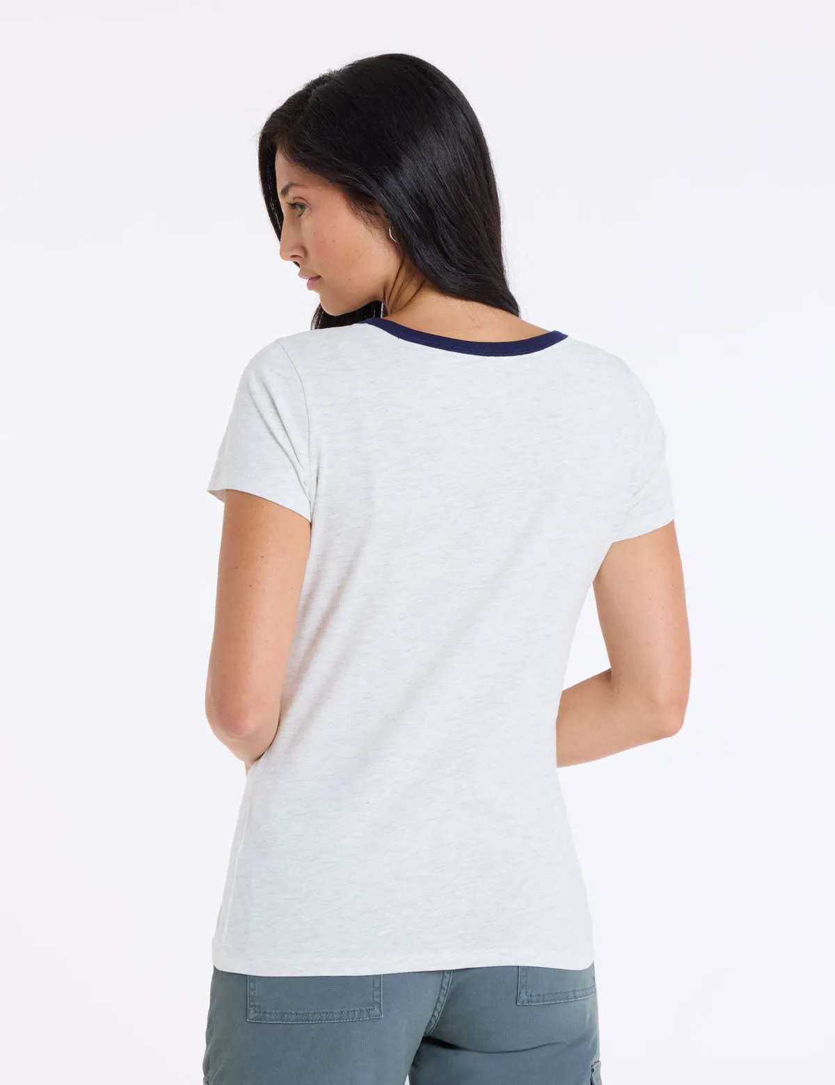 STACKED RHINESTONE WORDMARK T-SHIRT sold by U.S. Polo Assn. product image thumbnail 5