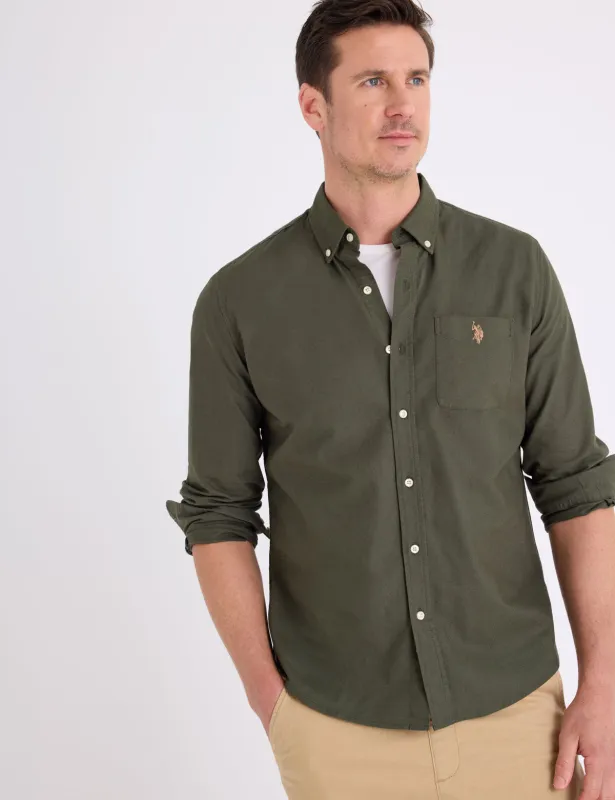 LONG SLEEVE WEEKEND OXFORD SHIRT made by U.S. Polo Assn.