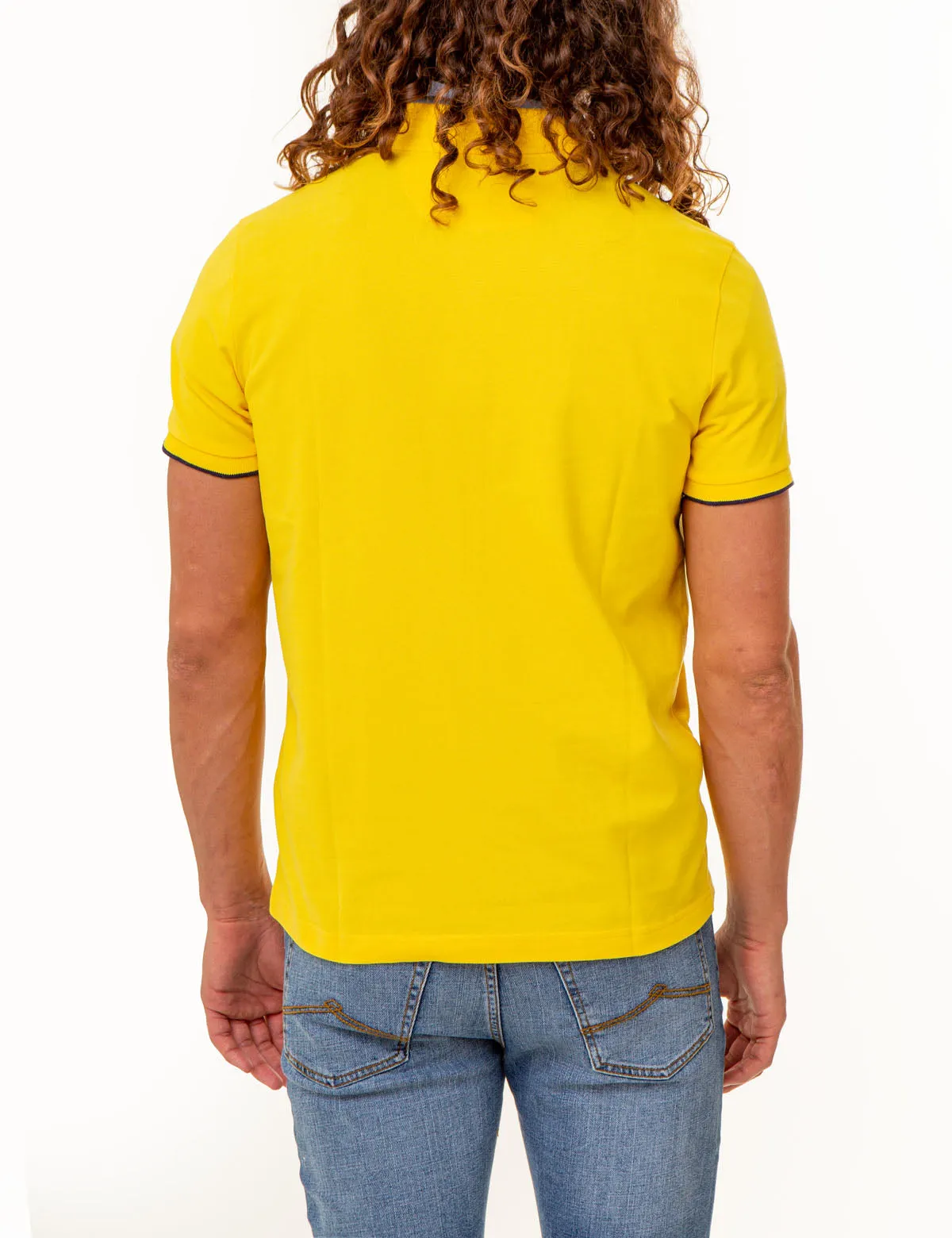 PIECED SIGNATURE STRIPE PIQUE POLO SHIRT sold by U.S. Polo Assn. product image thumbnail 3