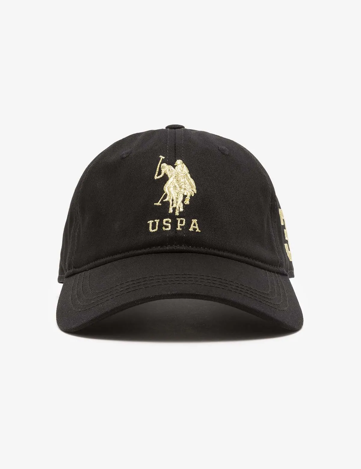 WOMENS TWILL CENTER LUREX LOGO HAT sold by U.S. Polo Assn.