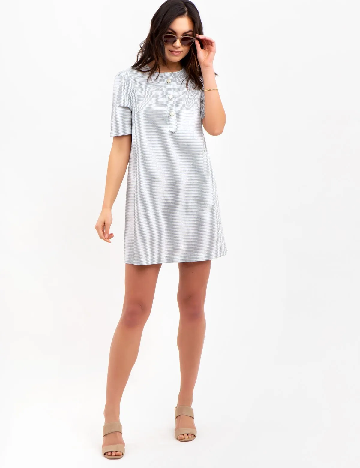 SHORT SLEEVE SHIFT DRESS sold by U.S. Polo Assn. product image thumbnail 2