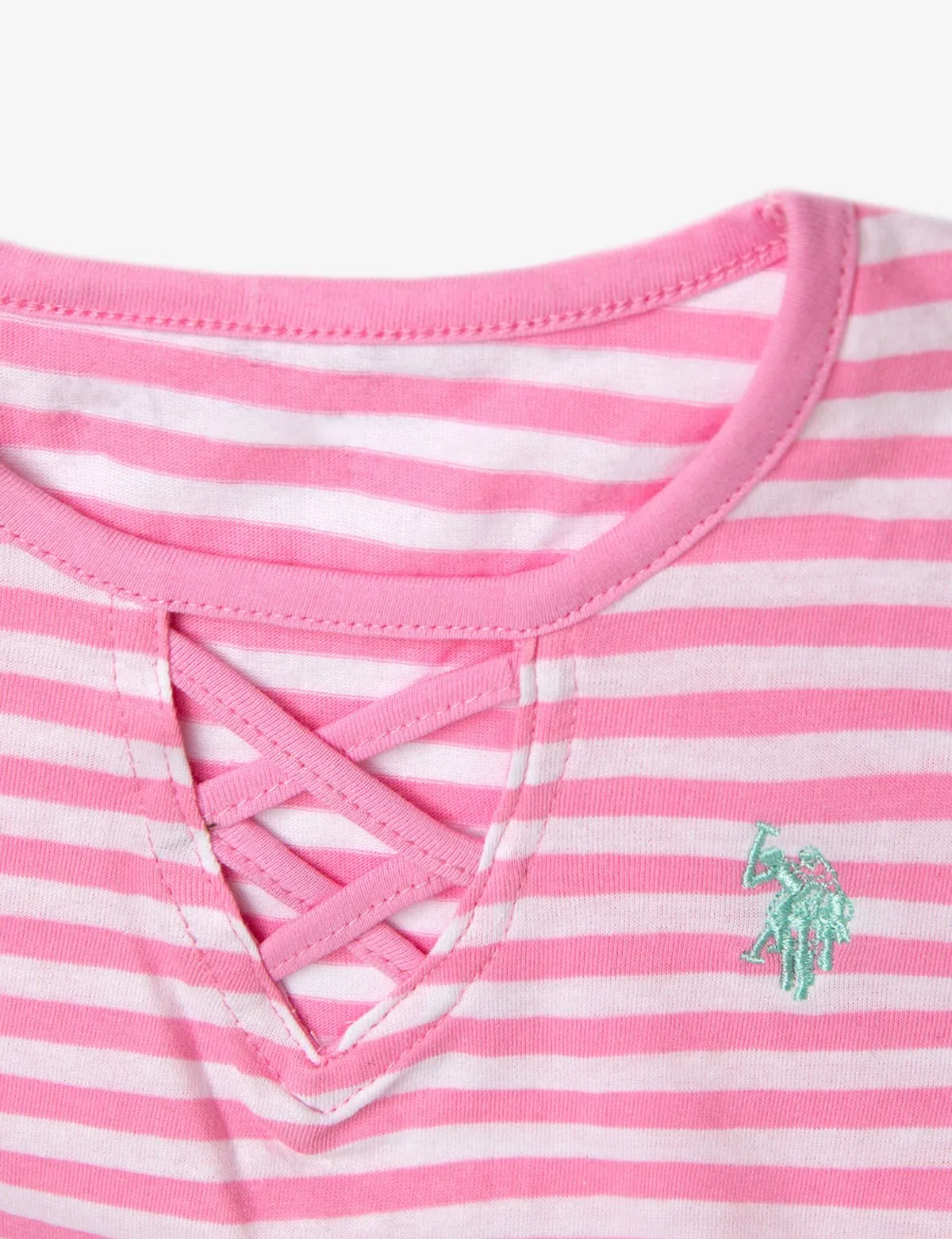 GIRLS 3 PIECE SET: VEST, TEE & LEGGINGS sold by U.S. Polo Assn. product image thumbnail 3