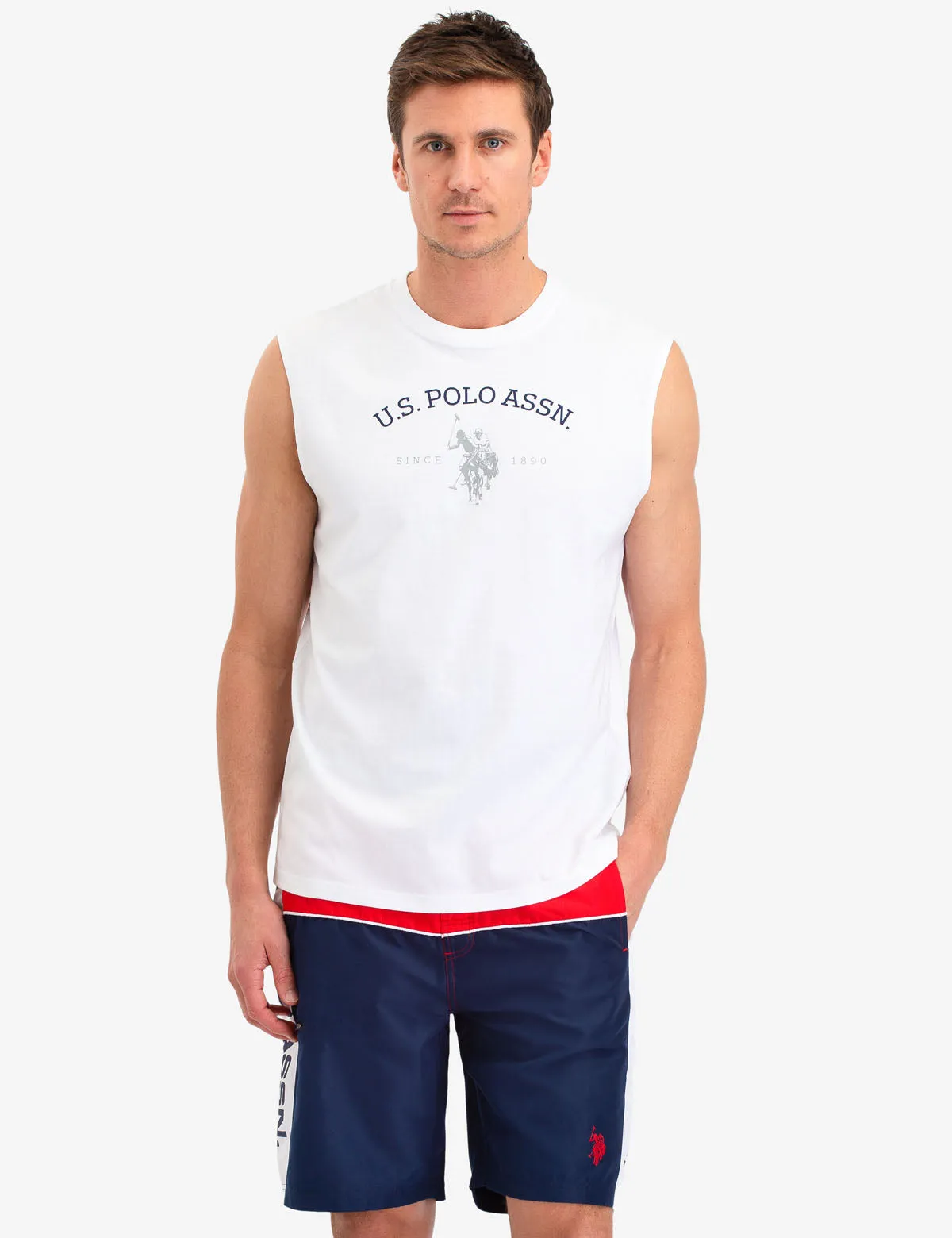 U.S. POLO ASSN. MUSCLE TANK sold by U.S. Polo Assn. product image thumbnail 5