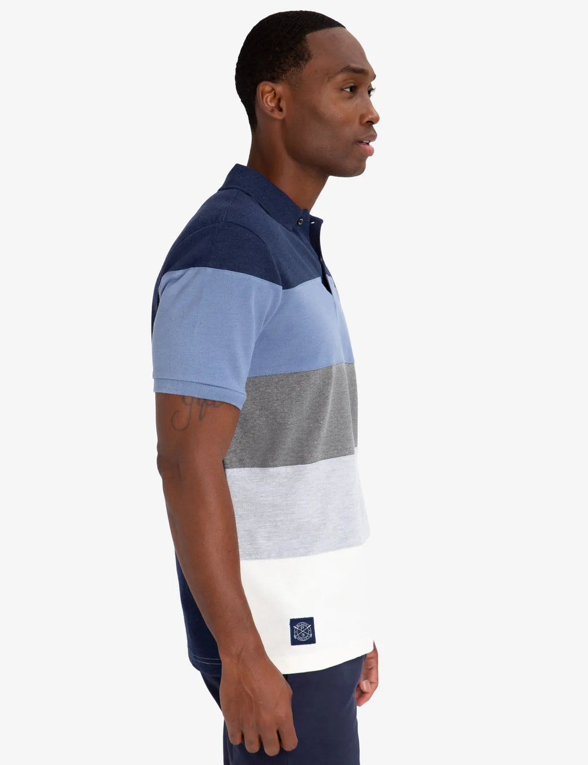 BLACK MALLET CLASSIC FIT COLORBLOCK POLO SHIRT sold by U.S. Polo Assn. product image thumbnail 3