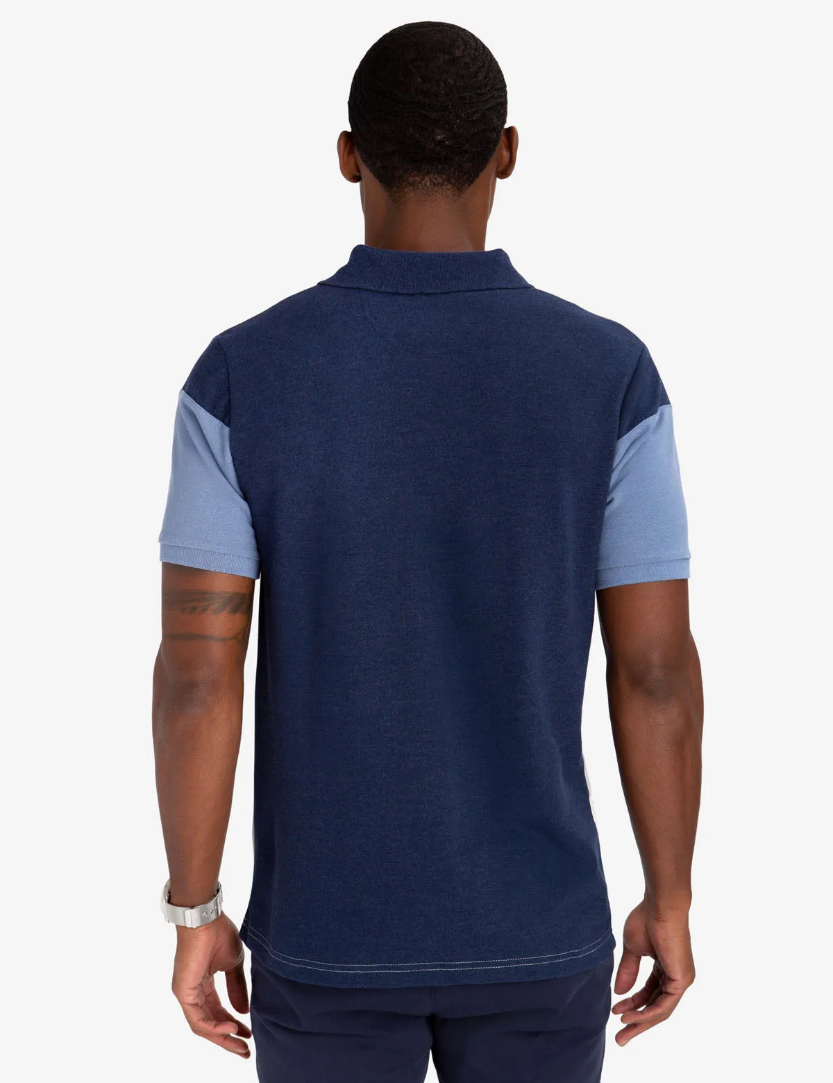 BLACK MALLET CLASSIC FIT COLORBLOCK POLO SHIRT sold by U.S. Polo Assn. product image thumbnail 4