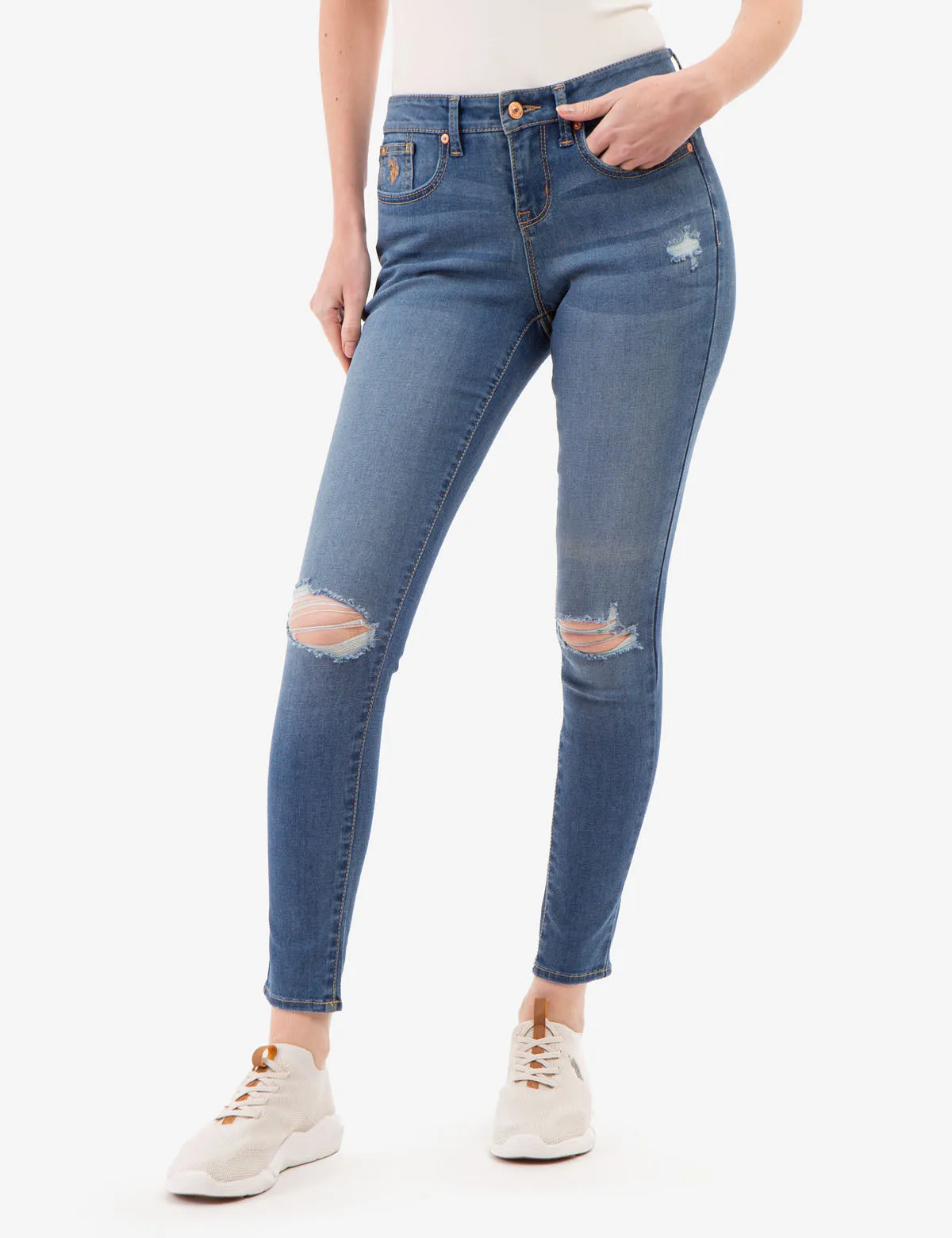 MID RISE SUPER SKINNY JEGGING sold by U.S. Polo Assn.